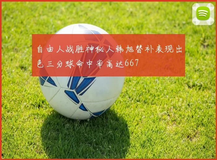 自由人战胜神秘人韩旭替补表现出色三分球命中率高达667